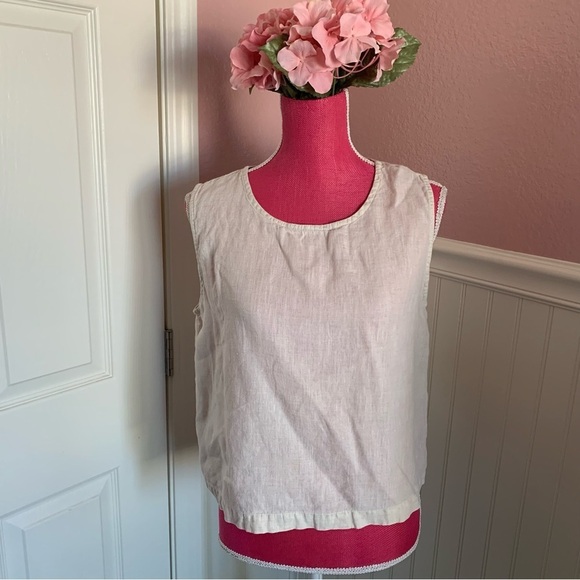 Linen Tank size M by Via Vai by Pollero - Picture 1 of 5